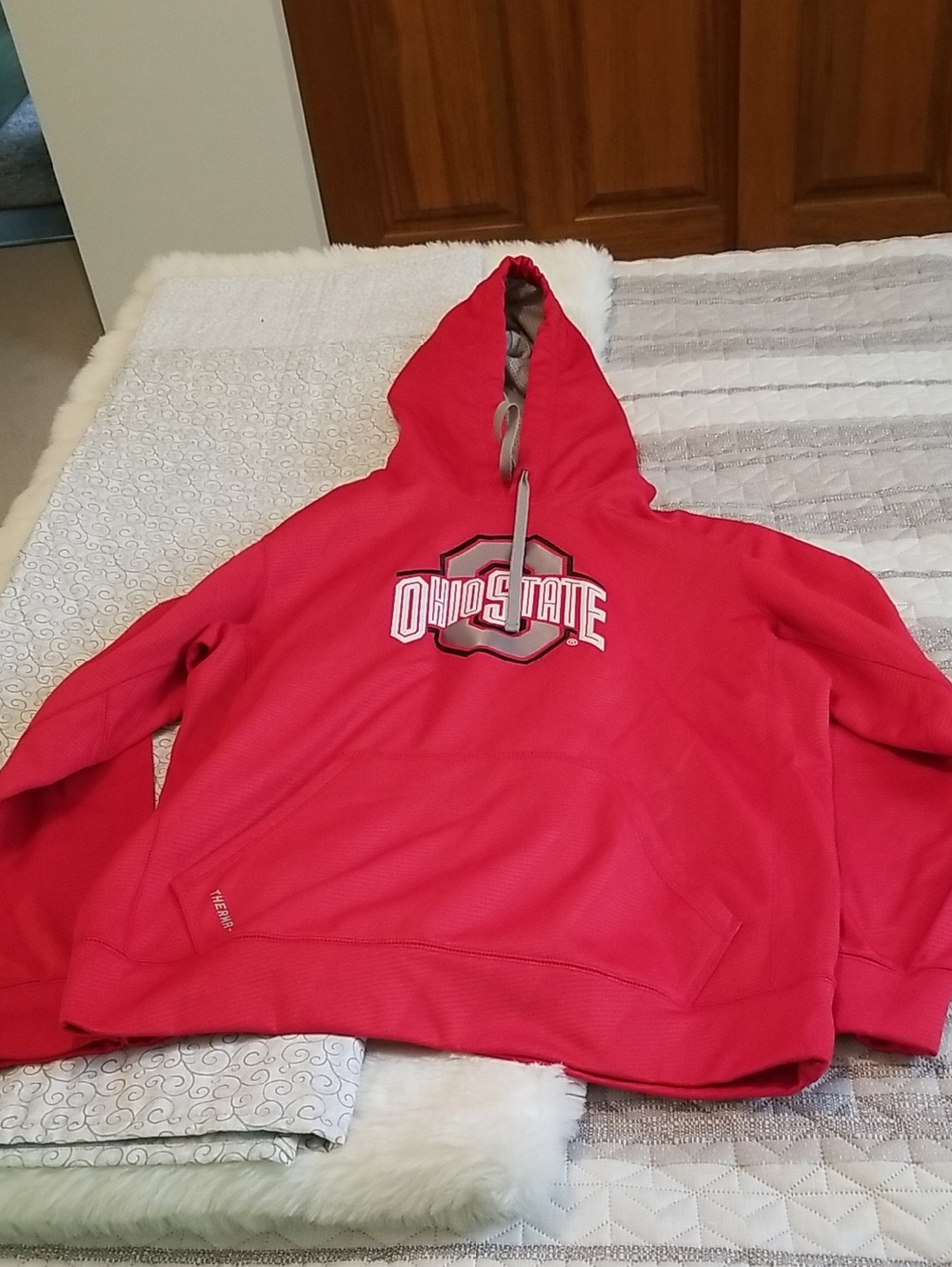 Nike Red Ohio State Pullover Hoodie